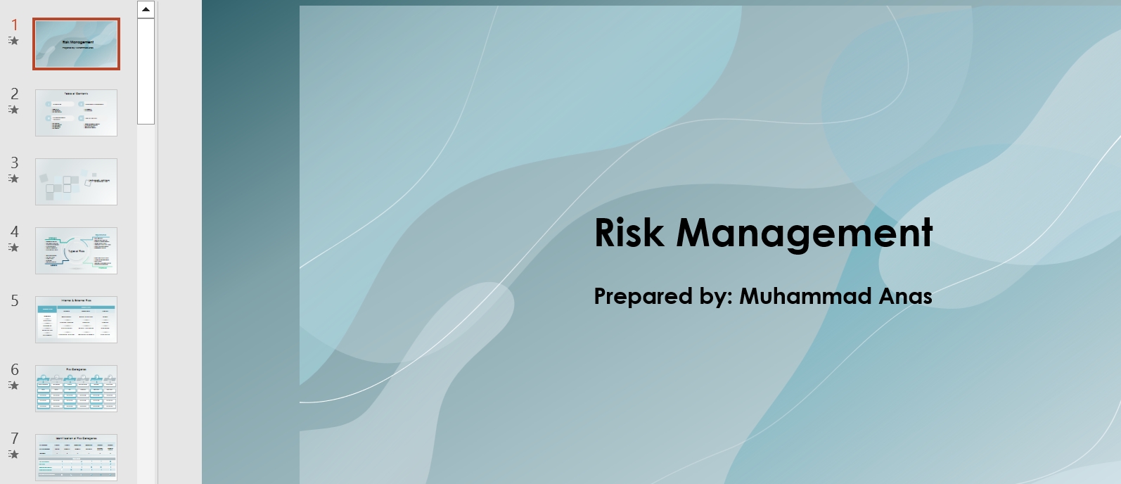 Risk Management PPT